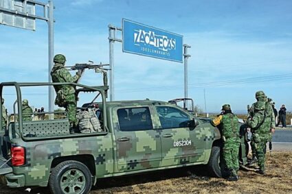 El Ejército y la Guardia Nacional no hacen nada en Zacatecas y sigue la guerra