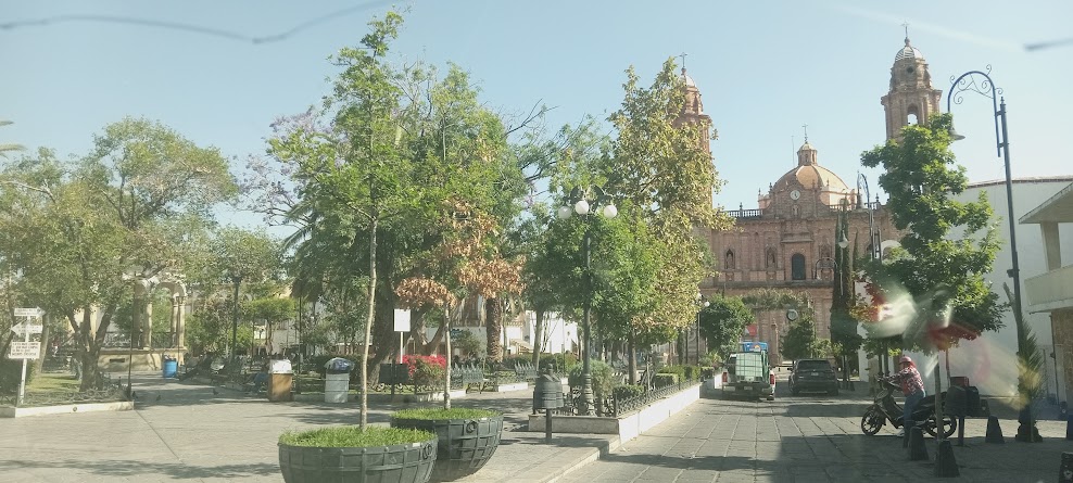 La plaza principal de Teocaltiche. Foto: Objetivo7Fotógrafos/Cuauhtémoc Villegas Durán.