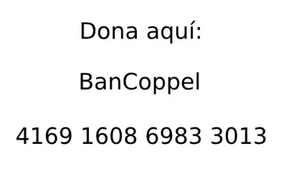 Apoya a Objetivo7 y Data2: dona así