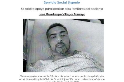 Buscan a sus familiares