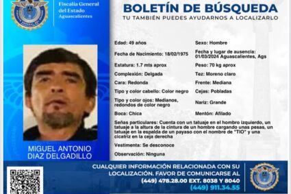 Sigue desaparecido