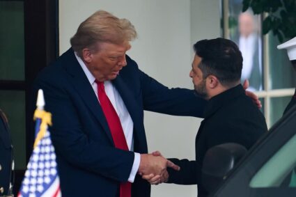 Trump invita a Zelenski al trío: me la van chupar los 2