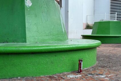 Reparan bardas baleadas del hospital de Culiacán