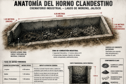 LA ANATOMÍA DEL INFIERNO: LAS DIMENSIONES INDUSTRIALES DEL CREMATORIO CLANDESTINO EN LAGOS DE MORENO