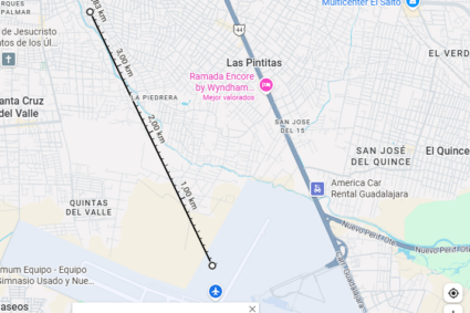 La fosa del Mundial: las Pintitas a 4 km en línea recta del aeropuerto de Guadalajara; pasarán visitantes por allí