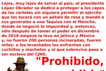 Los “gallos” por los que apostaba el “Mencho”, eran seres humanos: Teuchitlán era un “palenque”