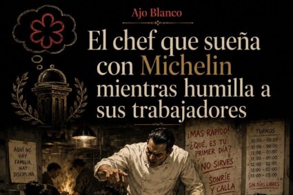 El chef que sueña con Michelin mientras humilla a sus trabajadores y se lame los dedos mientras cocina